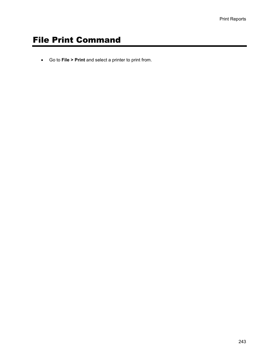 File print command | UVP Life Science User Manual | Page 257 / 269