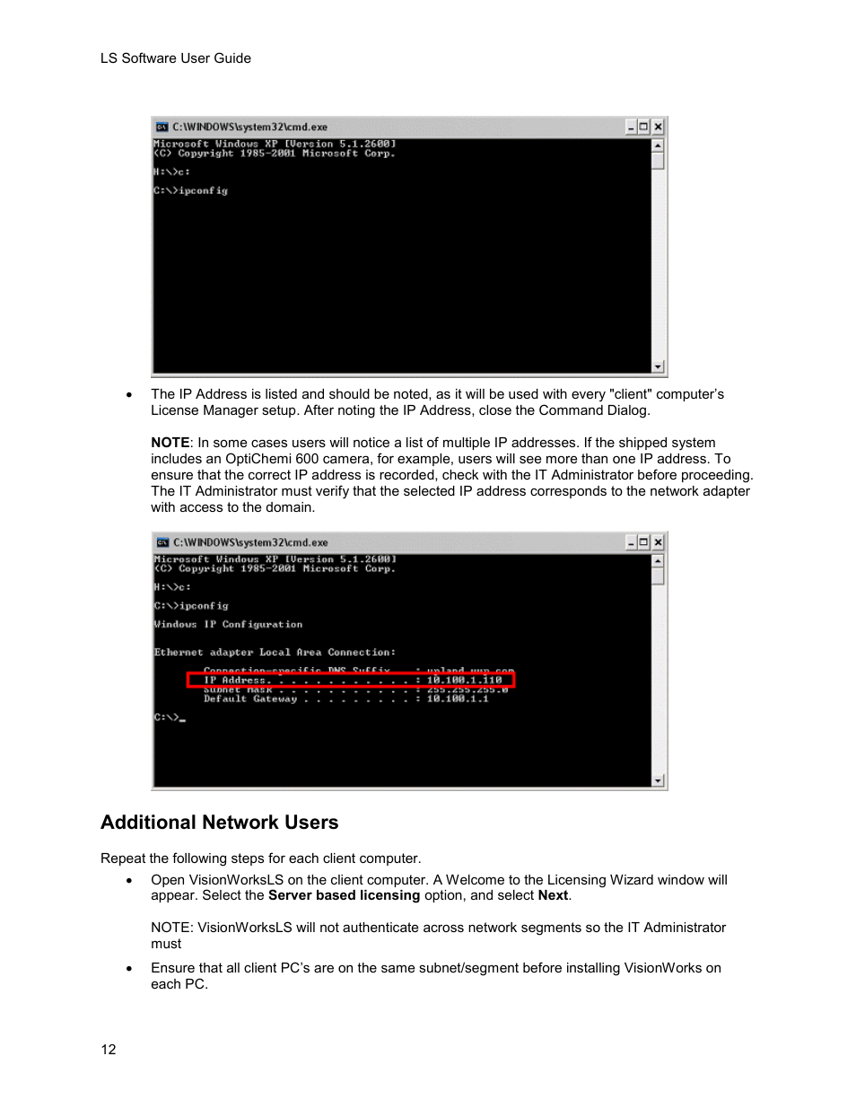 Additional network users | UVP Life Science User Manual | Page 26 / 269