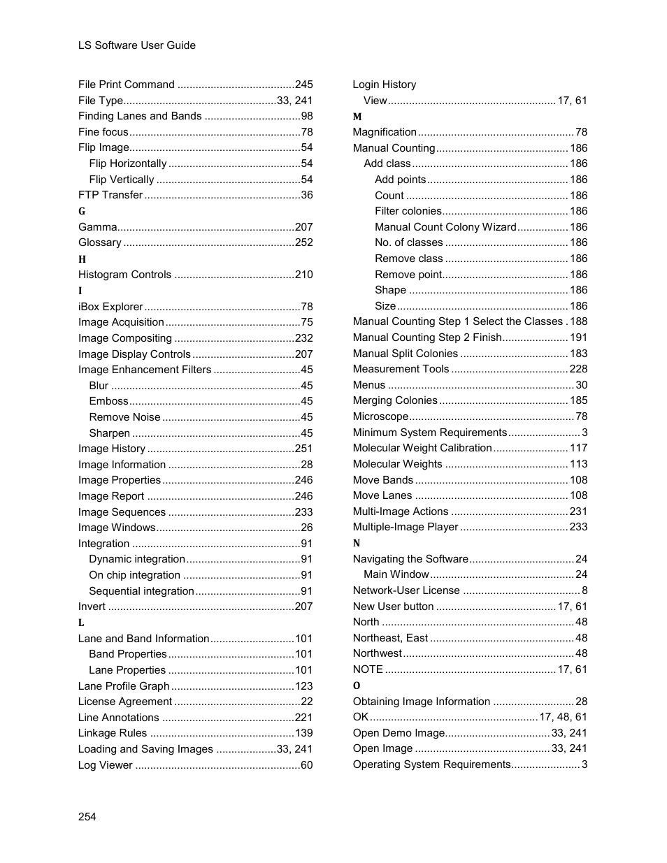 UVP Life Science User Manual | Page 268 / 269