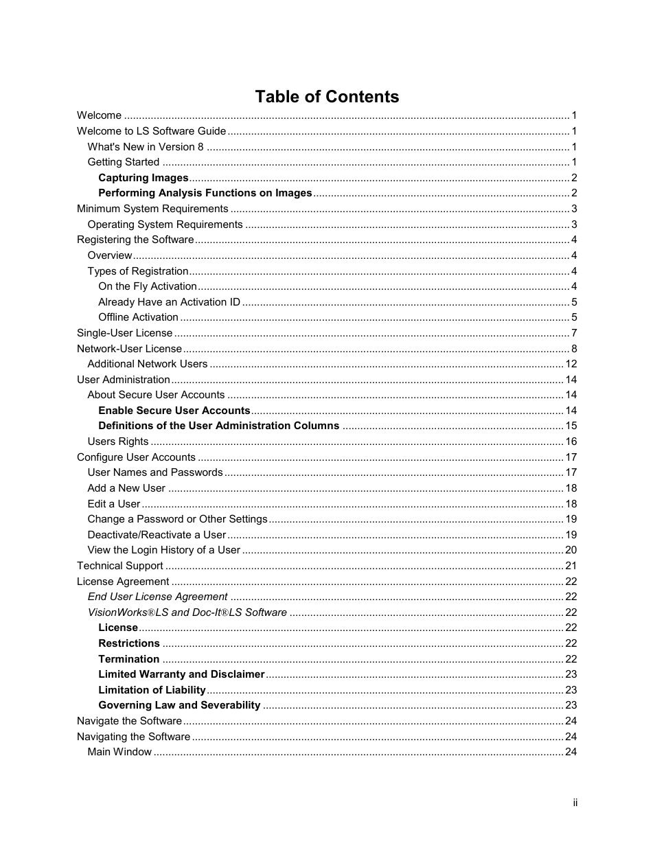 UVP Life Science User Manual | Page 3 / 269