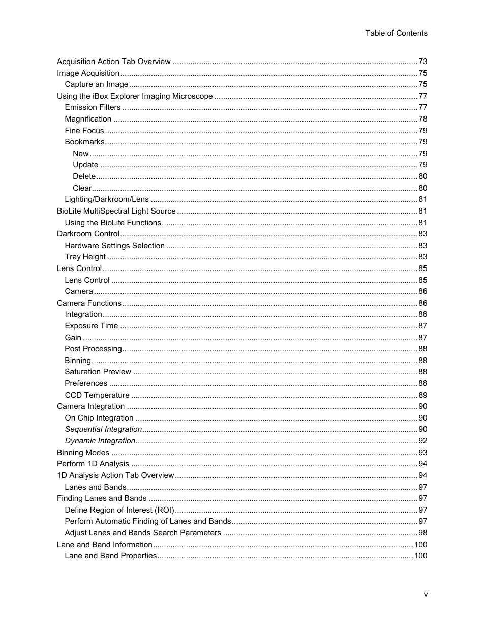 UVP Life Science User Manual | Page 6 / 269