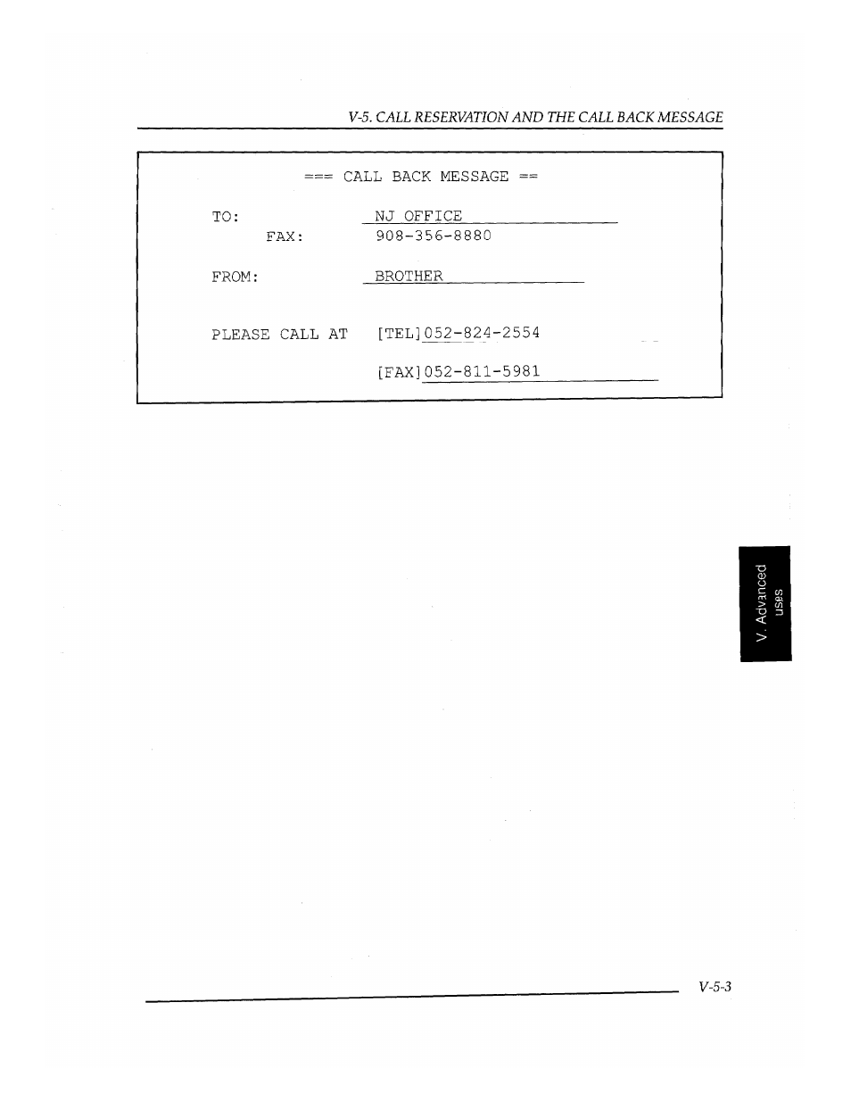 Brother INSTAFAX FAX2100M User Manual | Page 105 / 172