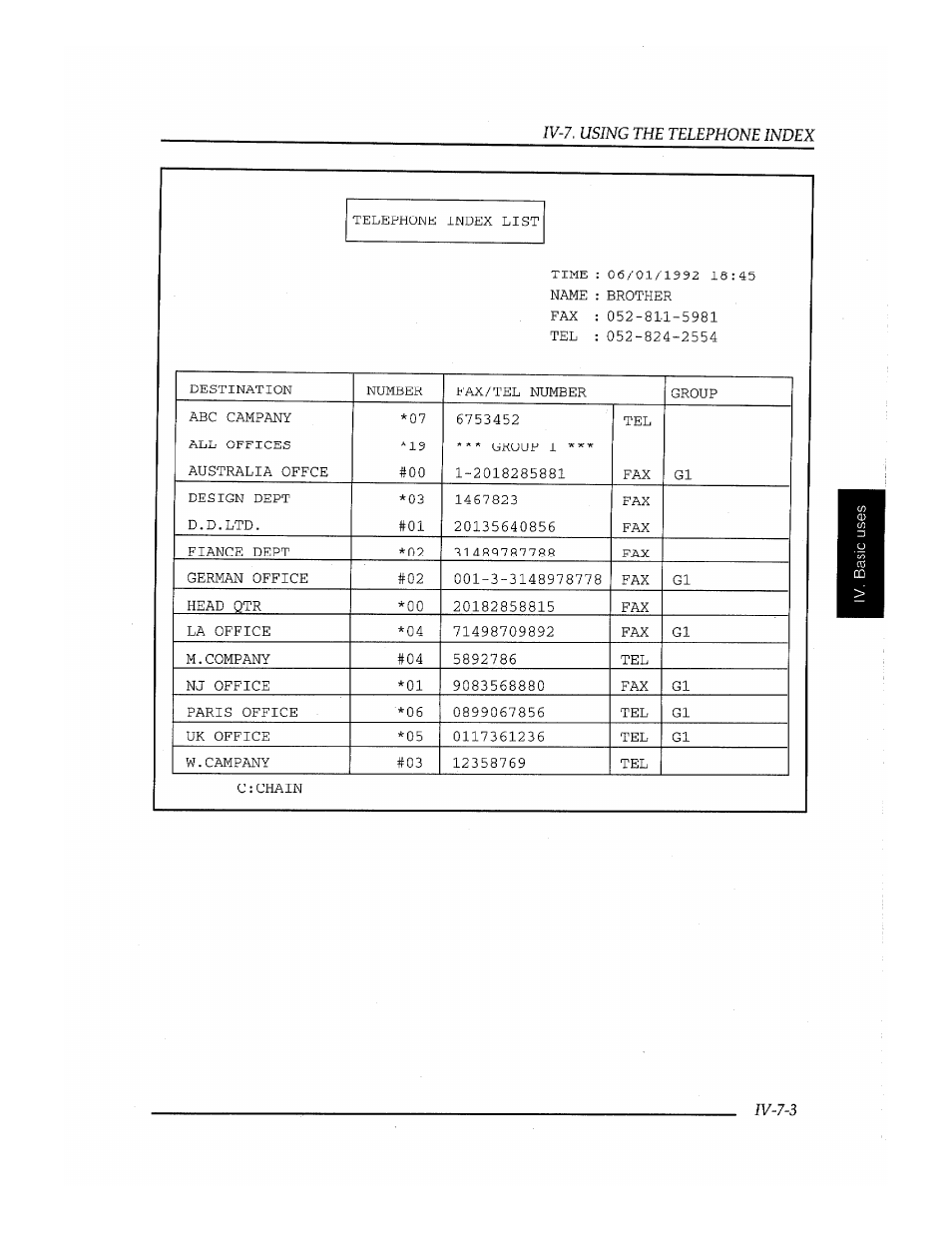 Brother INSTAFAX FAX2100M User Manual | Page 91 / 172