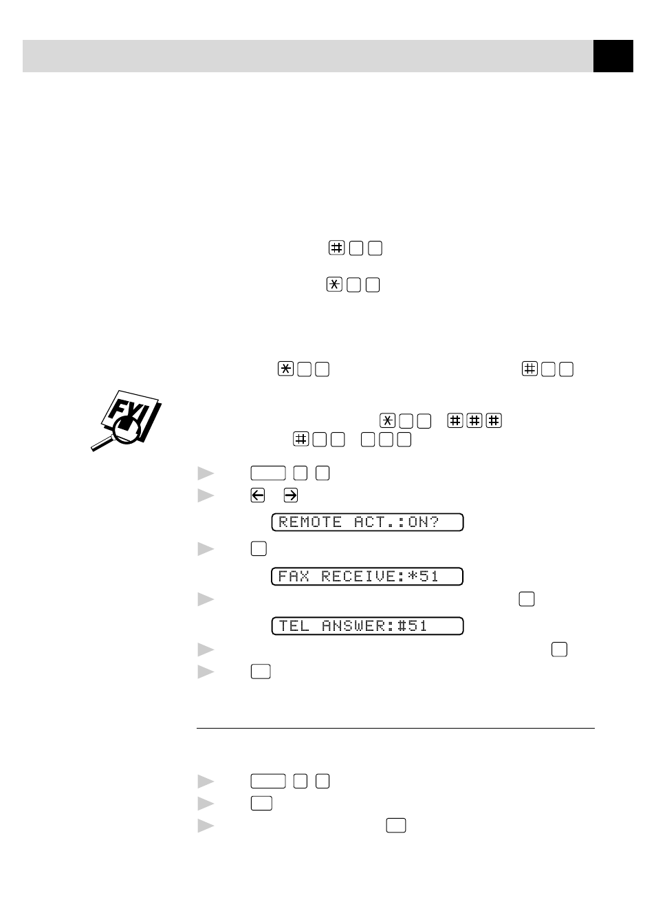 For fax/tel mode only, Changing remote codes, Printing a fax in memory | For fax/tel mode only changing remote codes | Brother FAX 3750 User Manual | Page 51 / 207