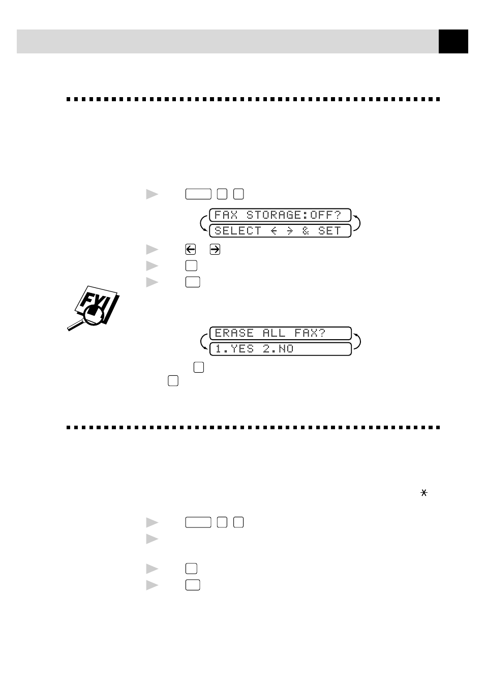 Setting fax storage, Changing remote access code | Brother FAX 3750 User Manual | Page 85 / 207