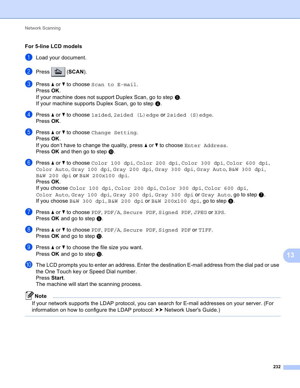 Brother DCP-8155DN User Manual | Page 240 / 271