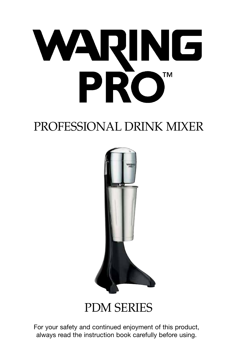 Waring Pro PDM121 User Manual | 13 pages