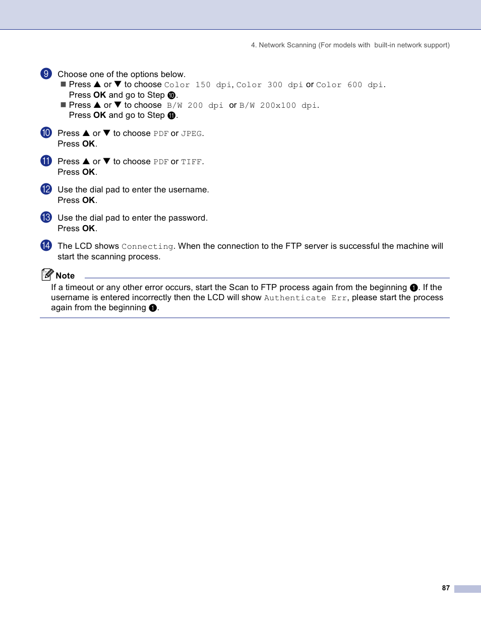 Brother DCP 8060 User Manual | Page 93 / 182