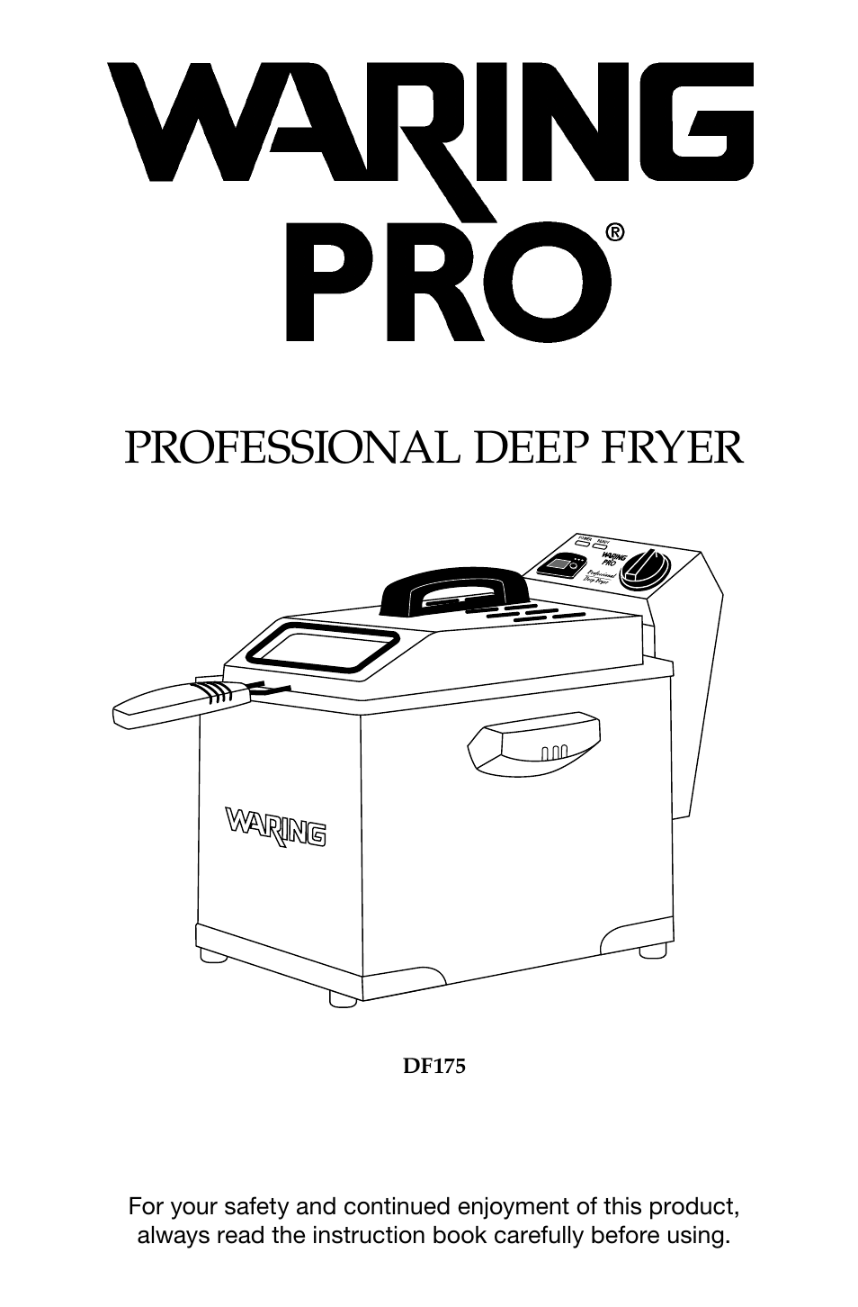 Waring Pro DF175 User Manual | 11 pages