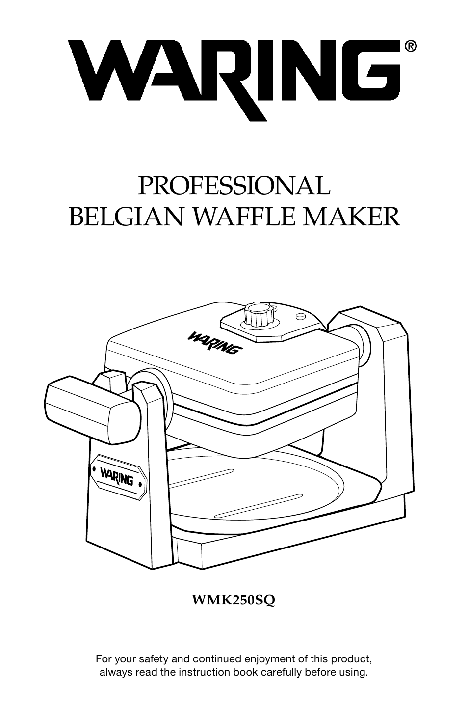 Waring Pro WMK250SQ User Manual | 16 pages