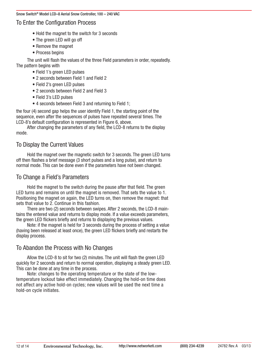 WarmlyYours SCV-DUAL User Manual | Page 13 / 15