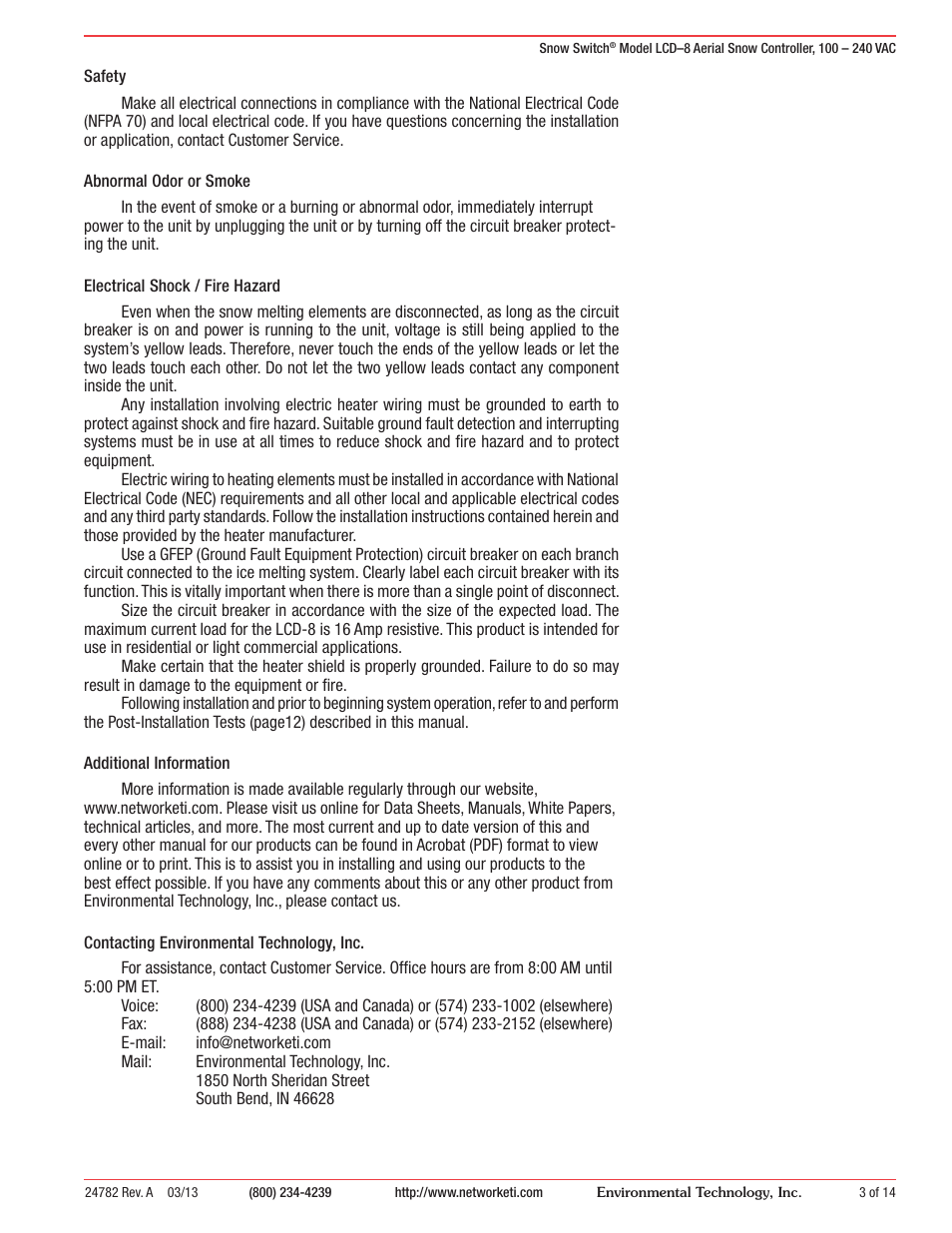 WarmlyYours SCV-DUAL User Manual | Page 4 / 15