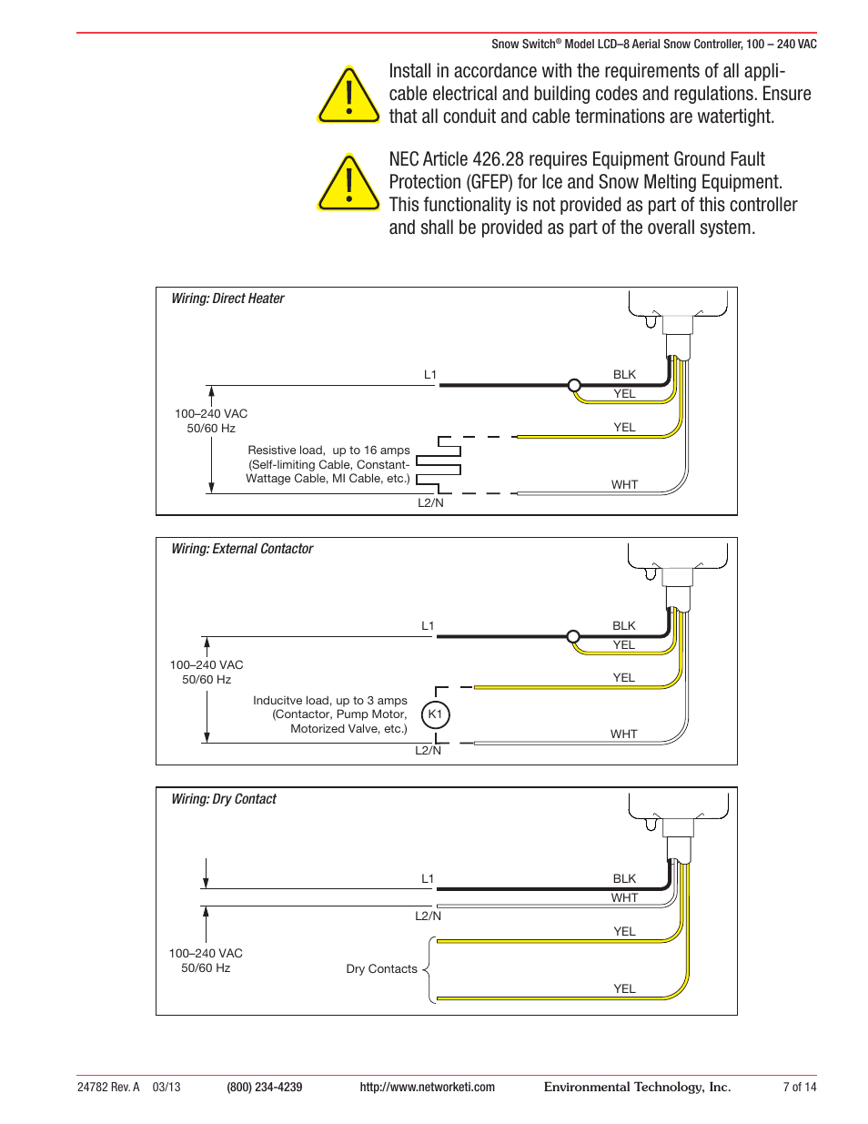 WarmlyYours SCV-DUAL User Manual | Page 8 / 15