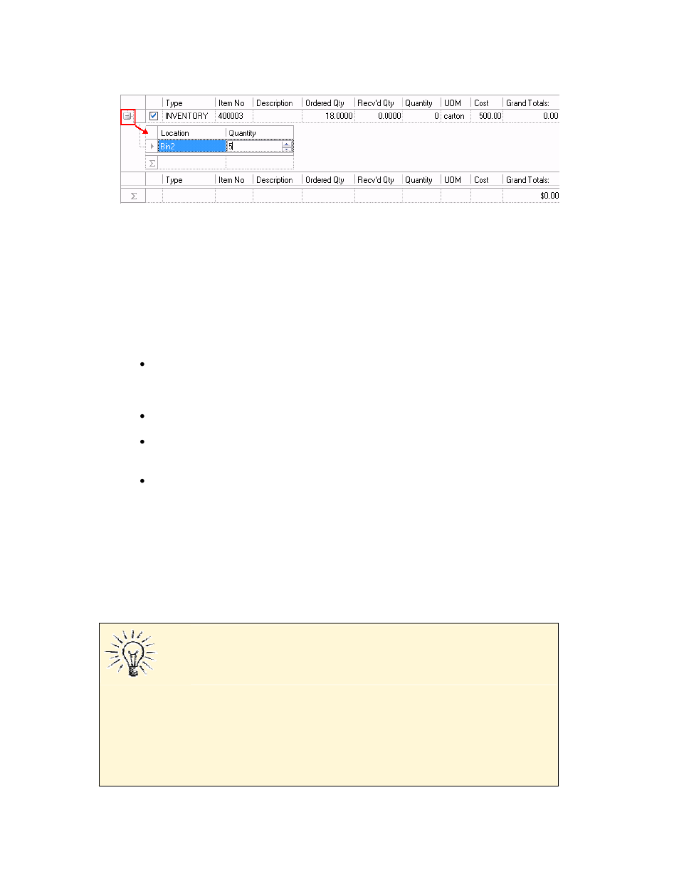 Tips | Wasp Barcode Inventory Control User Manual | Page 211 / 518