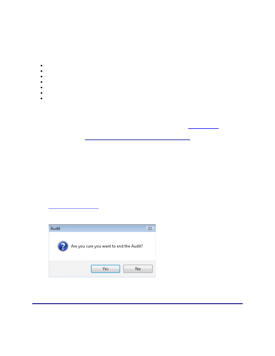 7 reviewing the remainder of the audit reports, 8 ending the audit, Reviewing the not counted items report | Wasp Barcode Inventory Control User Manual | Page 300 / 518