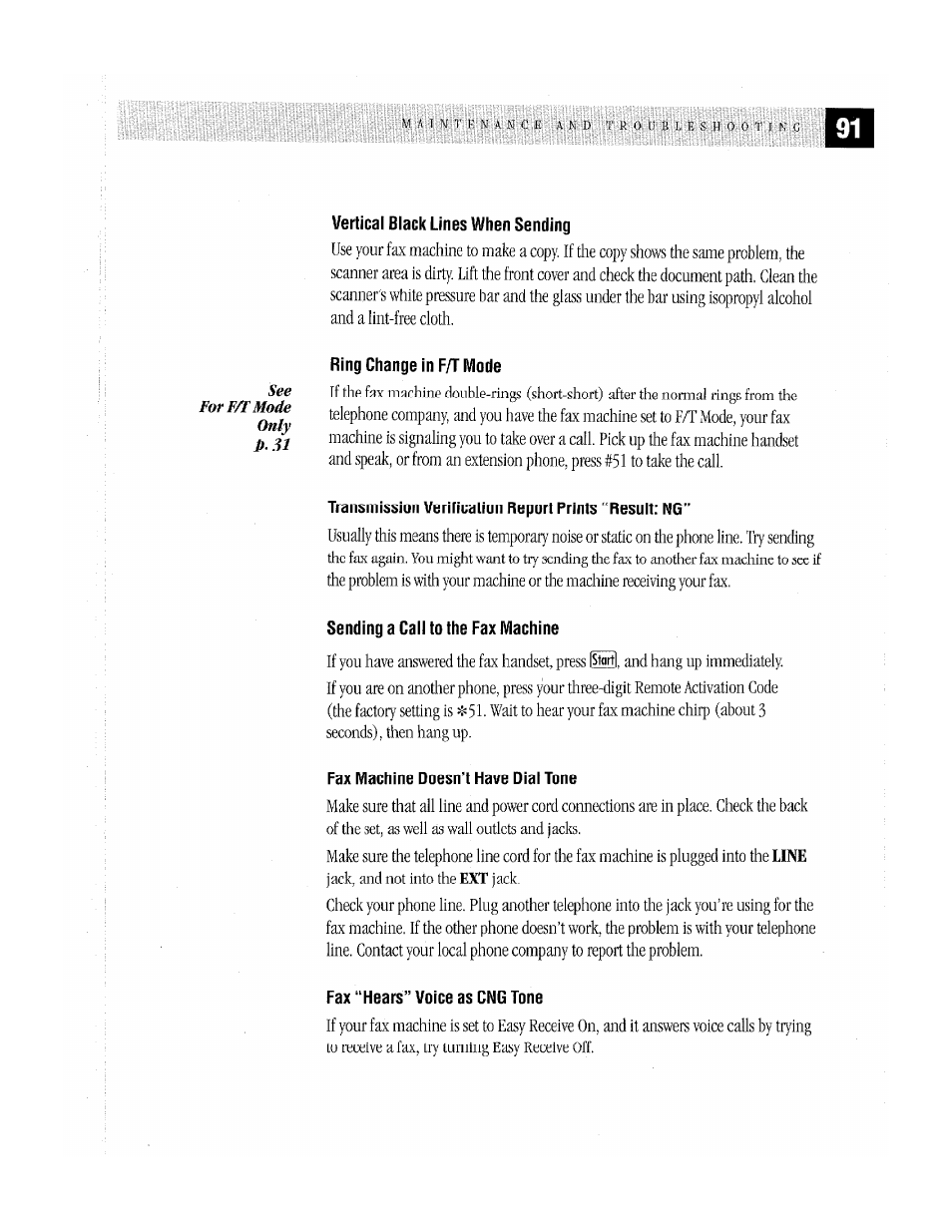 Brother MFC-370MC User Manual | Page 99 / 108