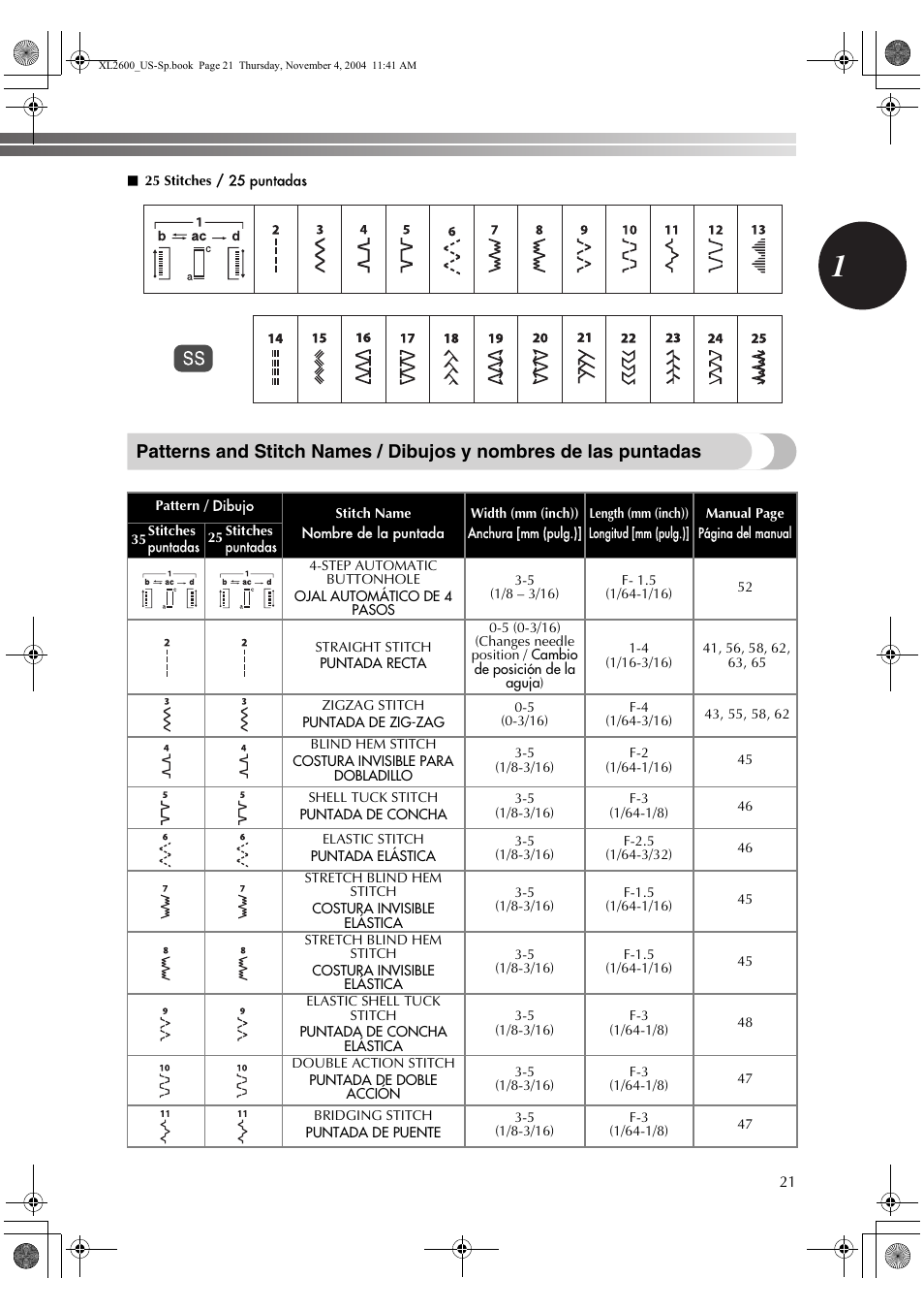 Brother BM-3500 User Manual | Page 22 / 81