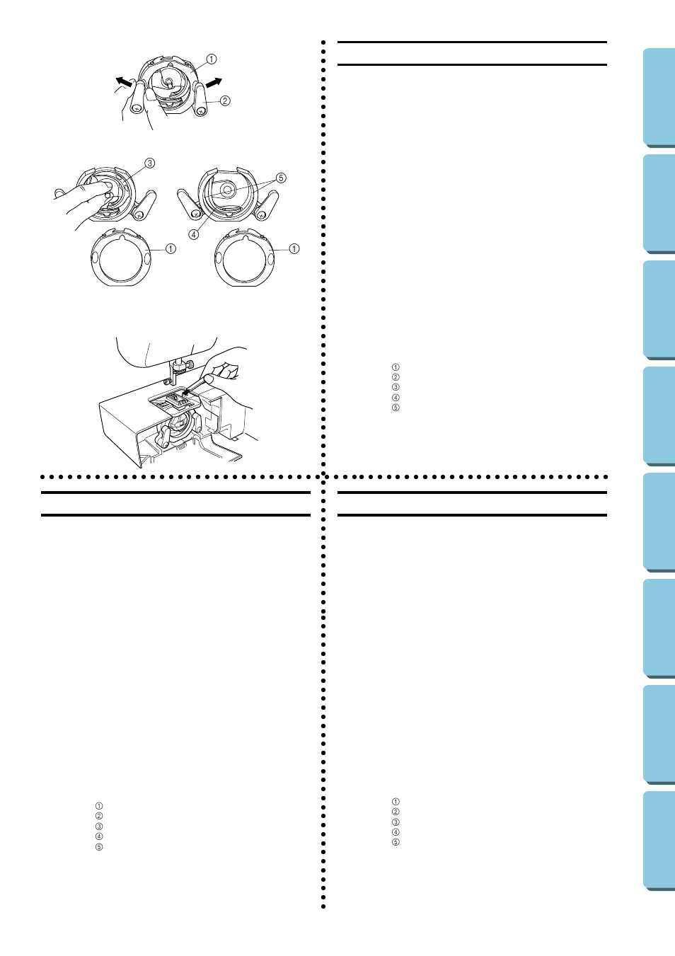 Cleaning, Limpieza, Pulizia | Brother XL-5032 User Manual | Page 72 / 83