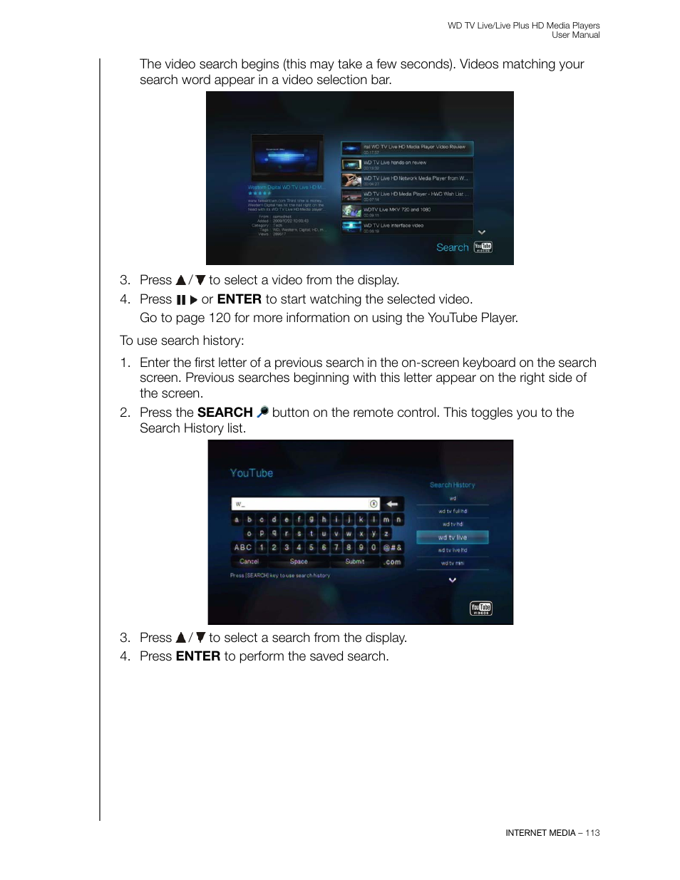 Western Digital WD TV Live/Live Plus Media Player User Manual User Manual | Page 117 / 170