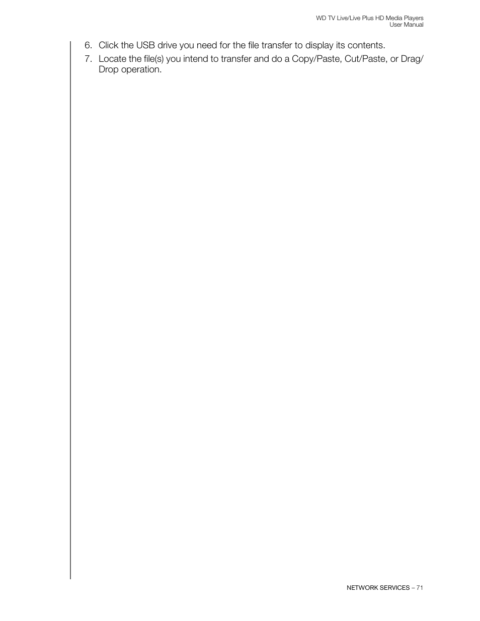 Western Digital WD TV Live/Live Plus Media Player User Manual User Manual | Page 75 / 170