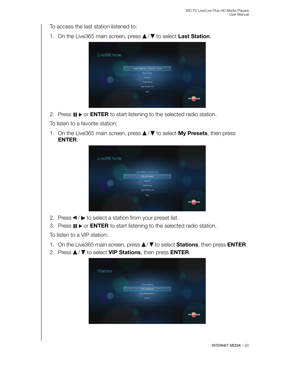 Western Digital WD TV Live/Live Plus Media Player User Manual User Manual | Page 97 / 170