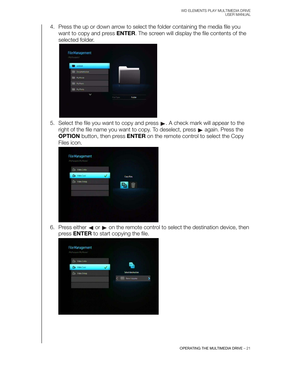 Western Digital WD Elements Play User Manual User Manual | Page 25 / 66