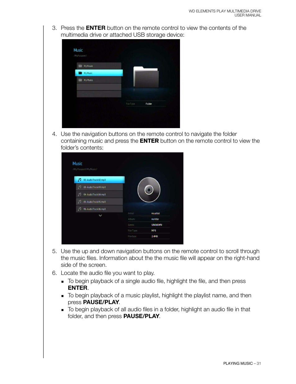 Western Digital WD Elements Play User Manual User Manual | Page 35 / 66