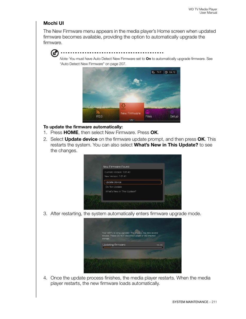 Mochi ui | Western Digital WD TV User Manual User Manual | Page 216 / 244