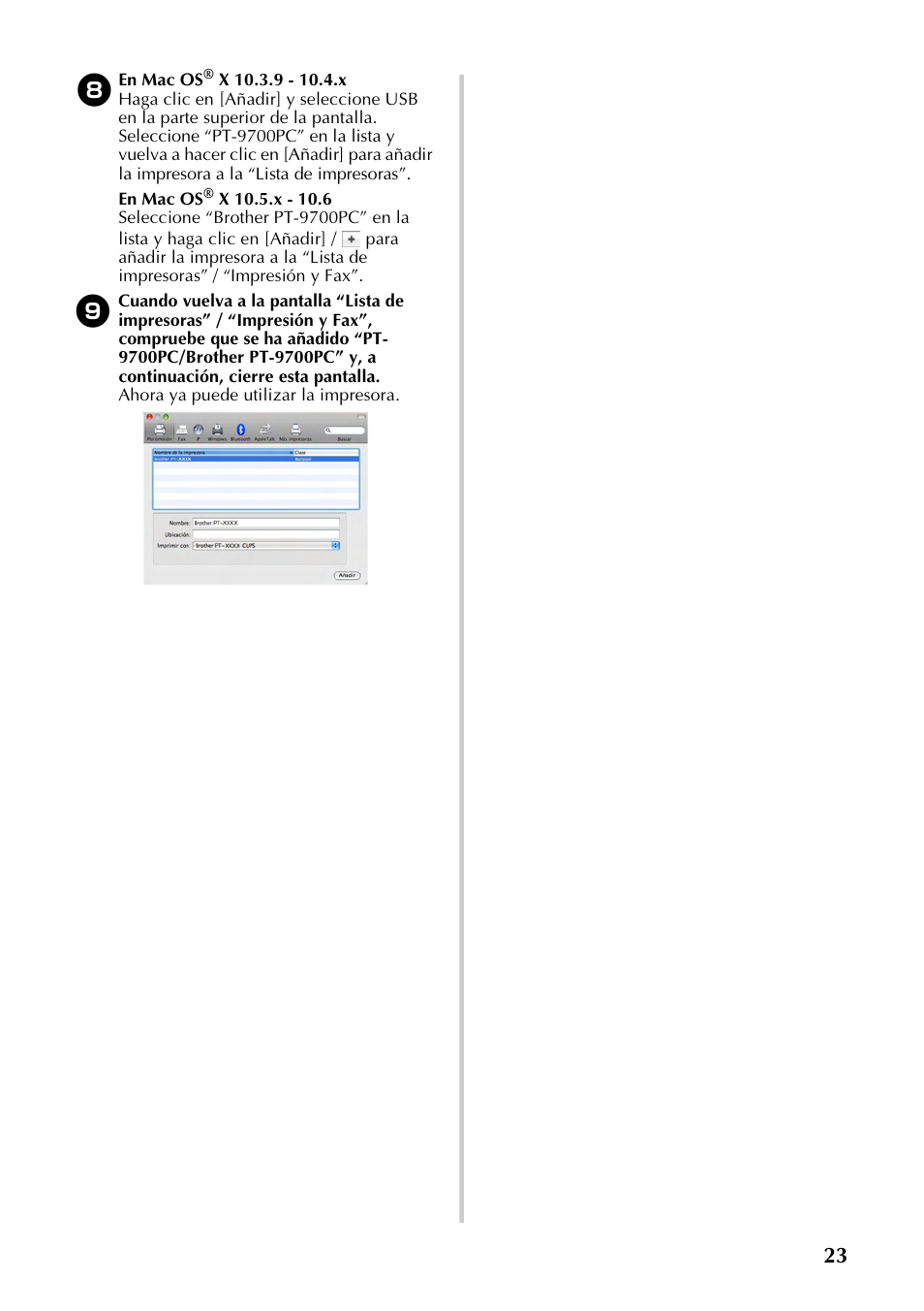 Brother P-TOUCH PT-97OOPC User Manual | Page 80 / 118