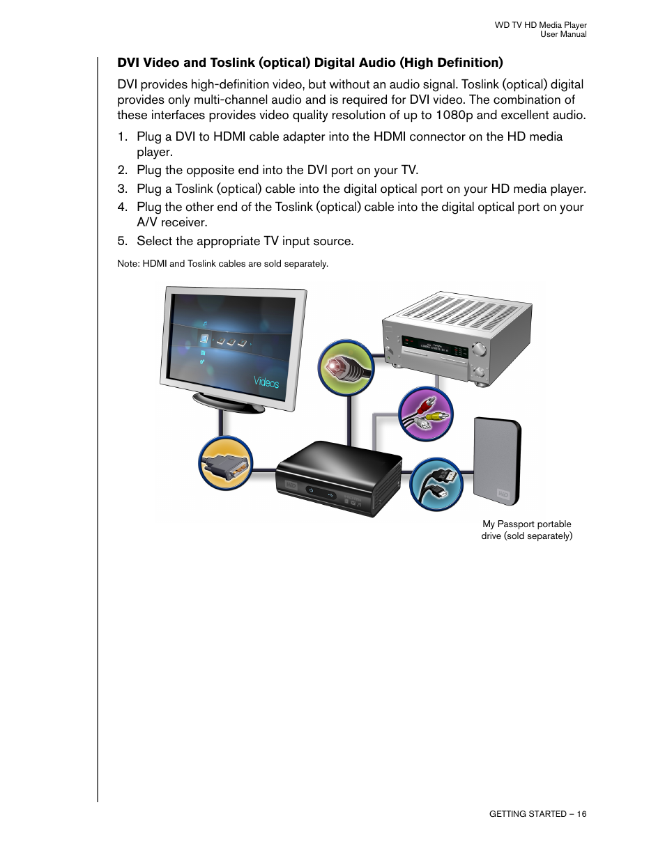 Western Digital WD TV HD Media Player (Gen 1) User Manual User Manual | Page 19 / 81