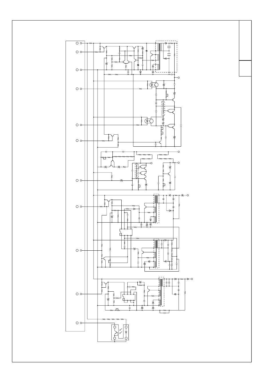 Name a - 17, High-voltage ps circuit | Brother HL-1040 User Manual | Page 113 / 305