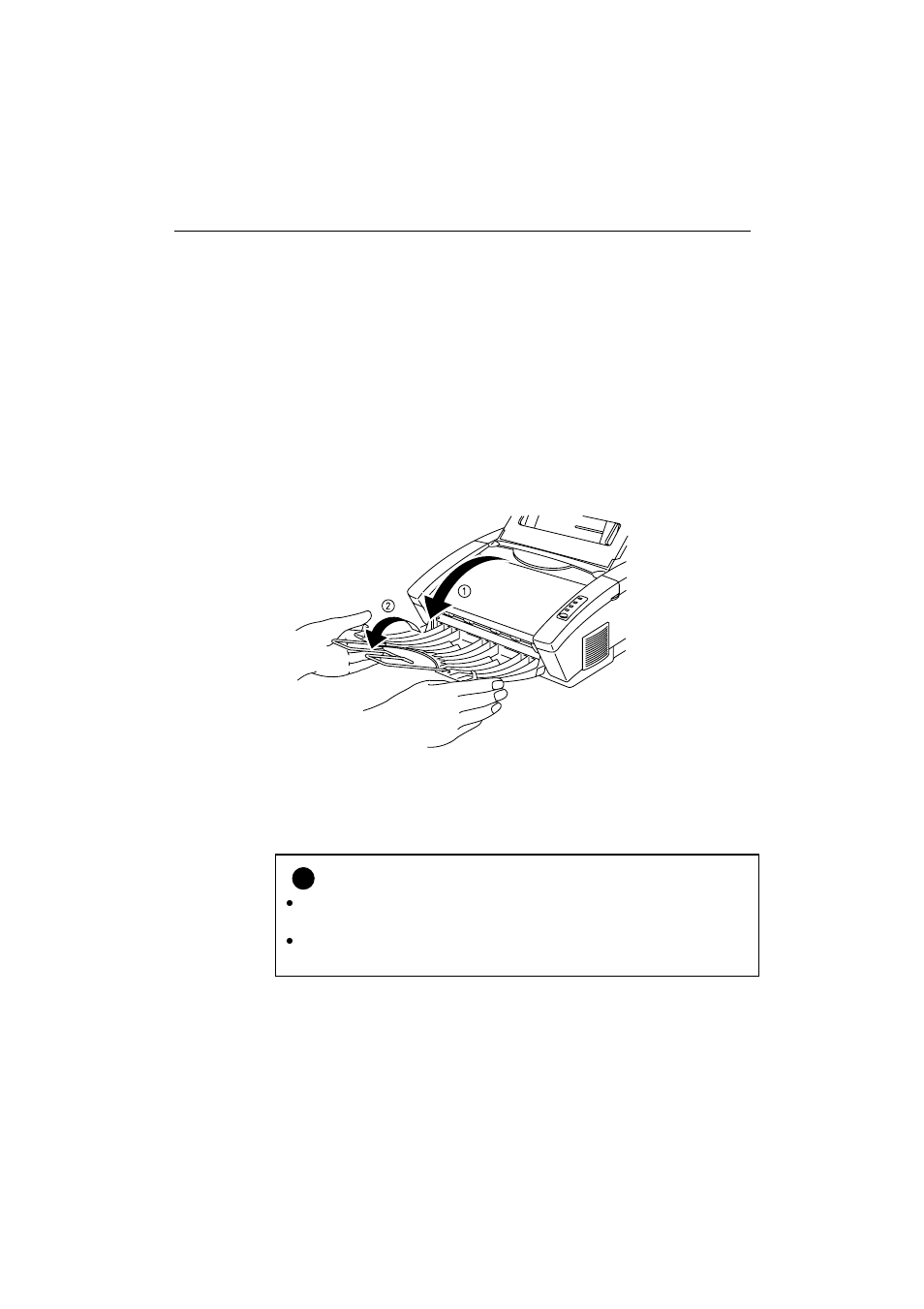 Output tray and paper support wire, Output tray and paper support wire –11, Output tray | Brother HL-1040 User Manual | Page 239 / 305