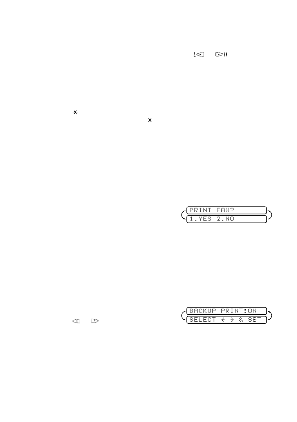 Playing voice messages, Printing a fax message, Backup printing option | On 9-4 | Brother FAX 580MC User Manual | Page 69 / 115