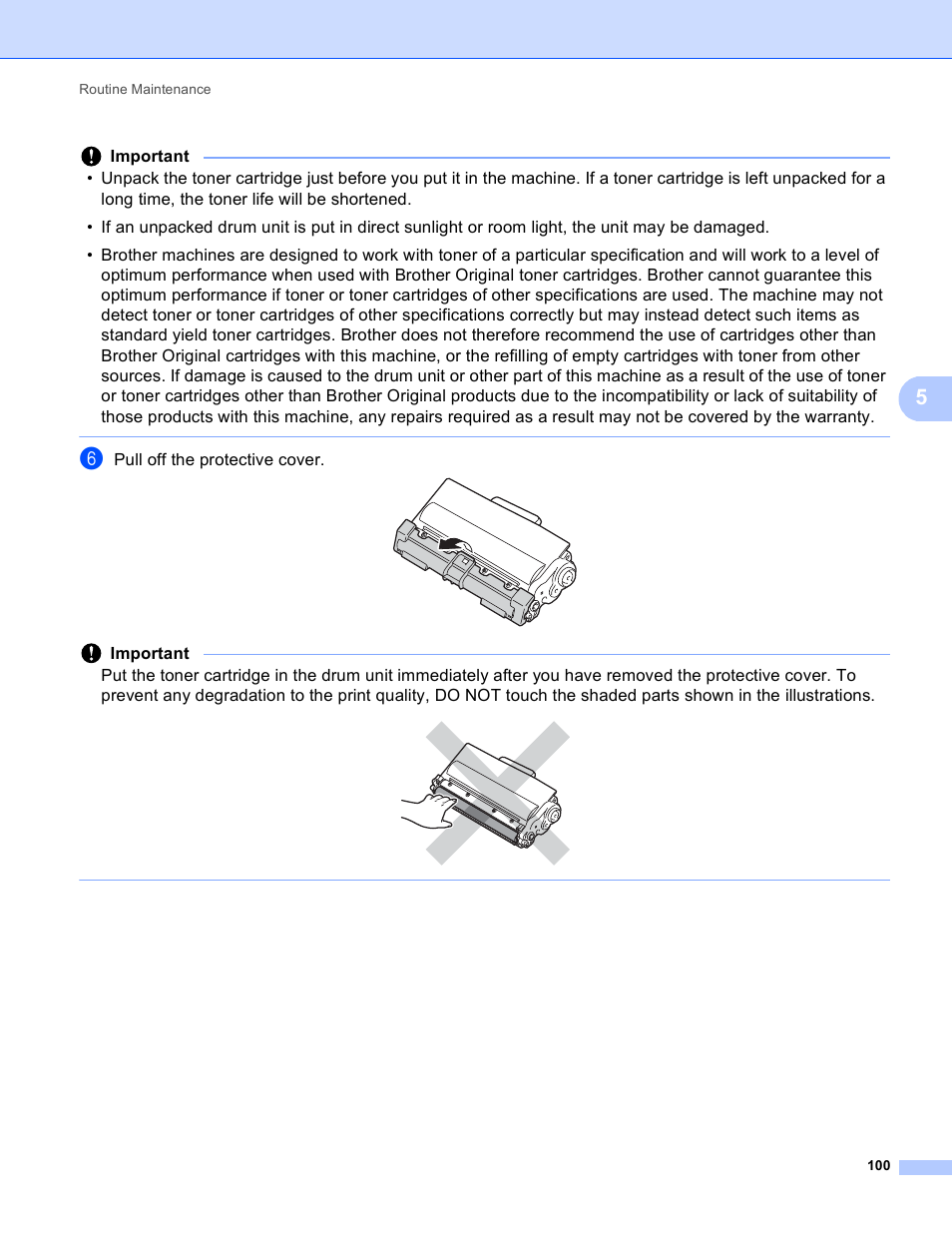 Brother HL-5450DNT User Manual | Page 106 / 167