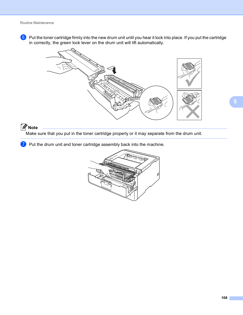 Brother HL-5450DNT User Manual | Page 114 / 167