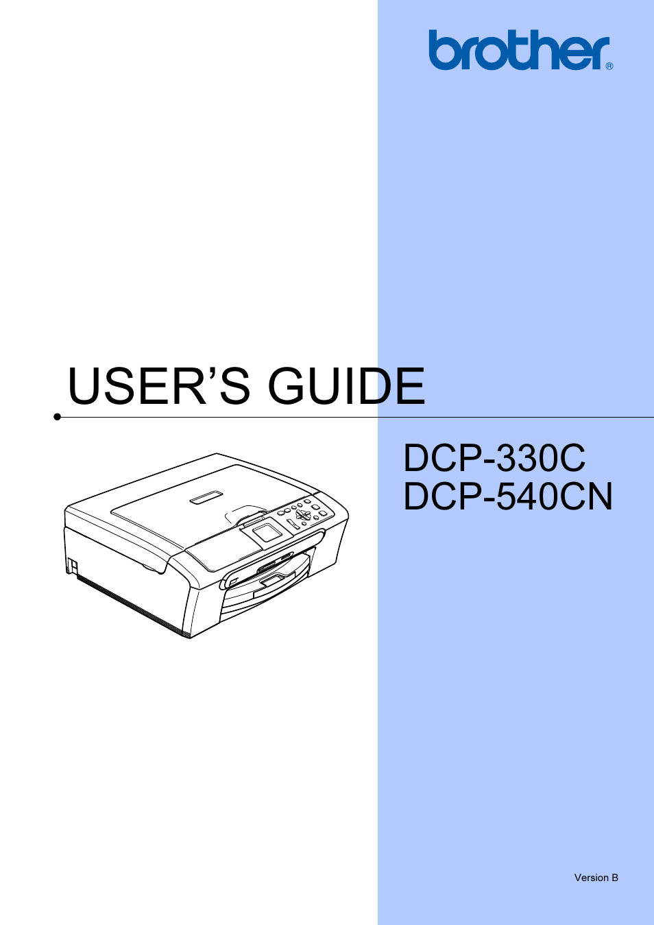 Brother DCP-540CN User Manual | 105 pages