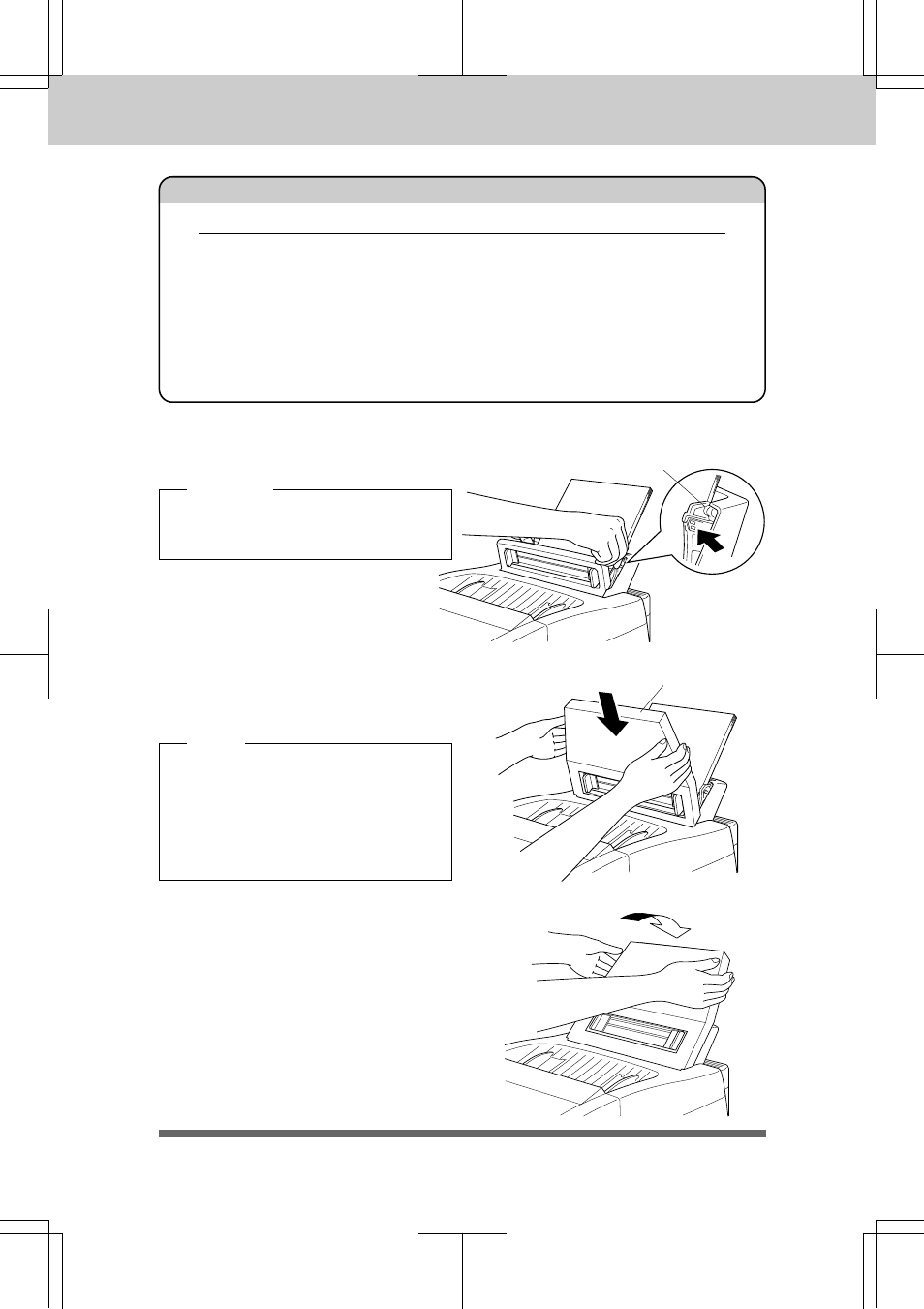 About the recording paper… -6, Setup & preparation before use, For your information | Brother INTELLIFAX 3550 User Manual | Page 14 / 138