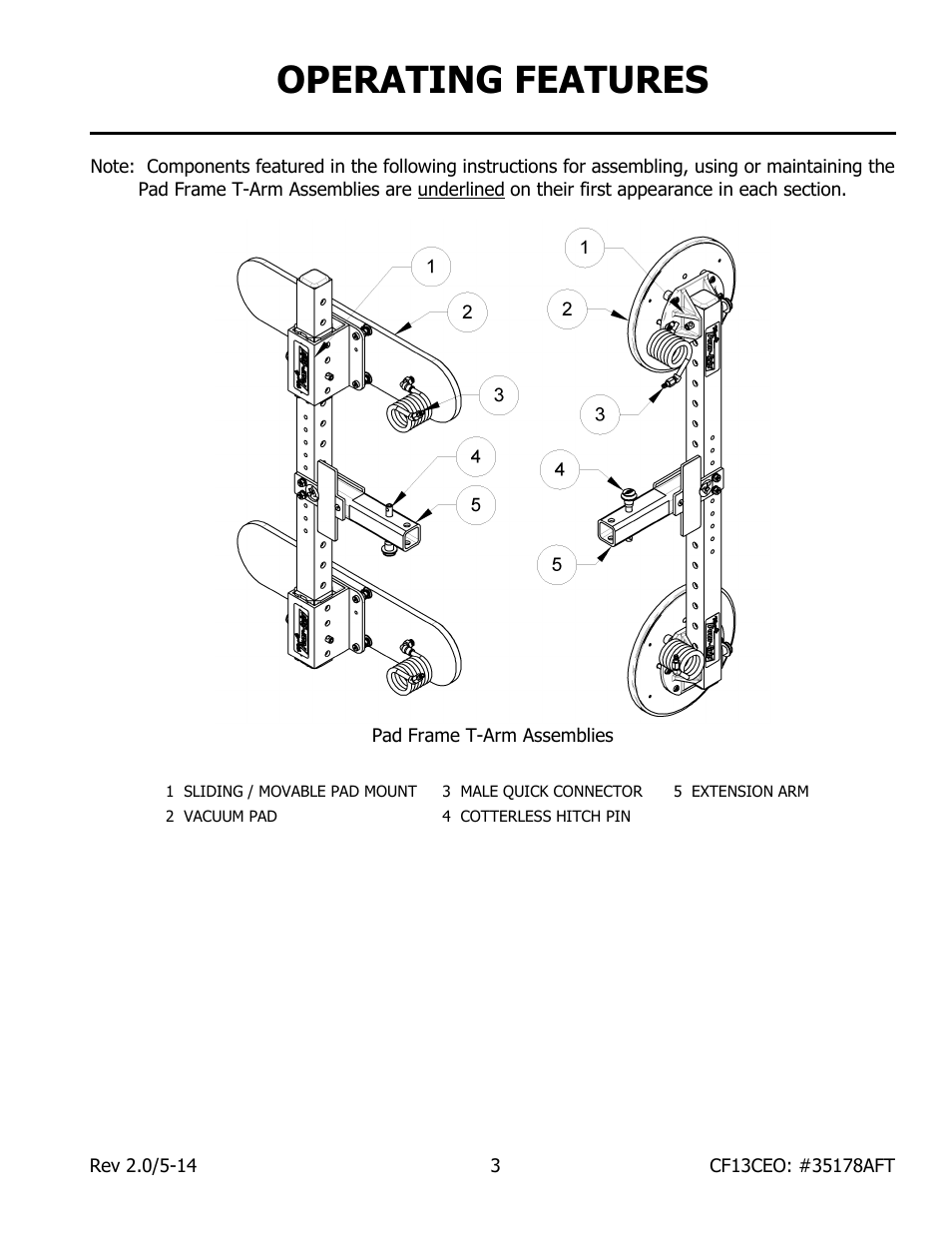 Operating features | Wood’s Powr-Grip MRTALP6FS10TDC User Manual | Page 5 / 10