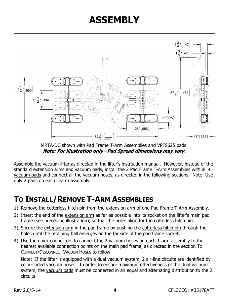 Assembly | Wood’s Powr-Grip MRTALP6FS10TDC User Manual | Page 6 / 10