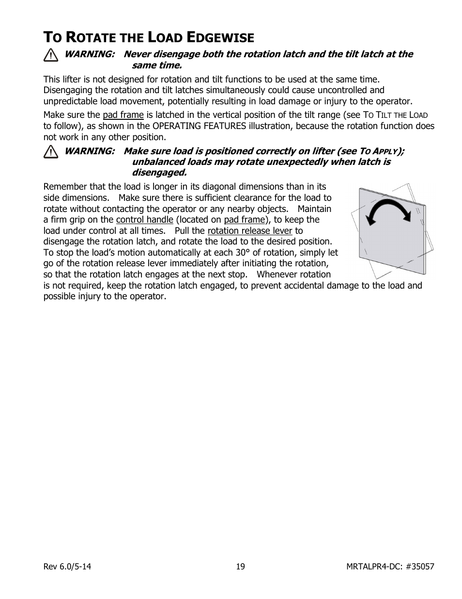 Otate the, Dgewise | Wood’s Powr-Grip MRTALPR4FS10TDC User Manual | Page 21 / 38