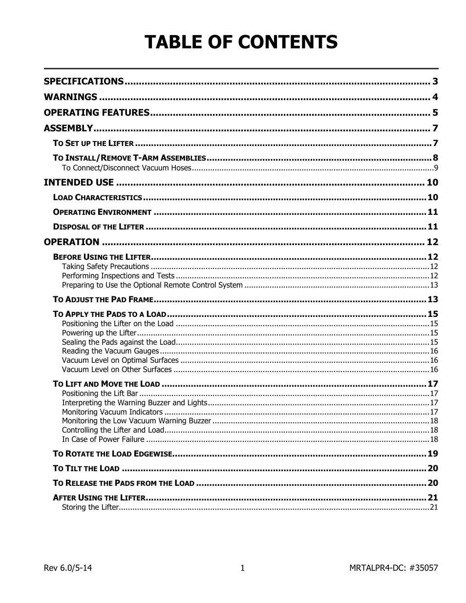 Wood’s Powr-Grip MRTALPR4FS10TDC User Manual | Page 3 / 38