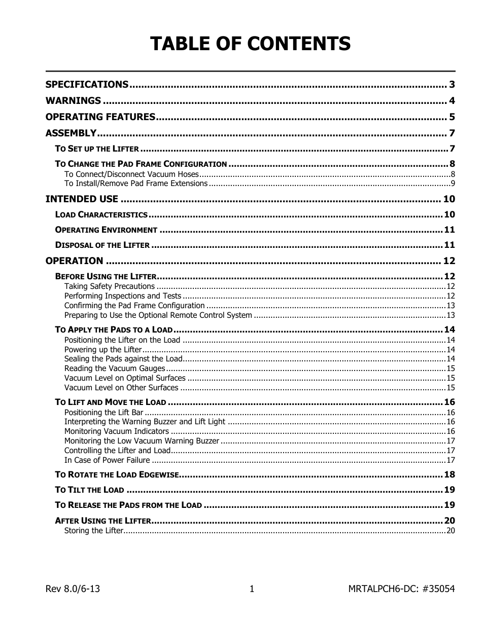 Wood’s Powr-Grip MRTALPCH611LDC User Manual | Page 3 / 38