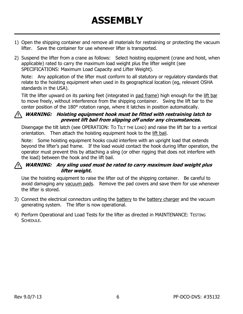 Assembly | Wood’s Powr-Grip PFHL89DCO User Manual | Page 8 / 32
