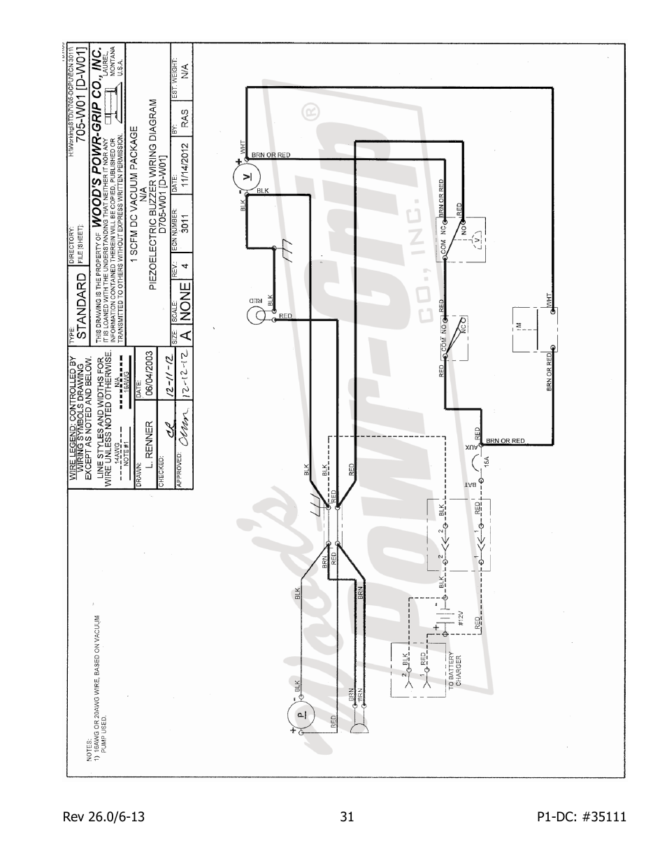 Wood’s Powr-Grip P11104DC User Manual | Page 33 / 34