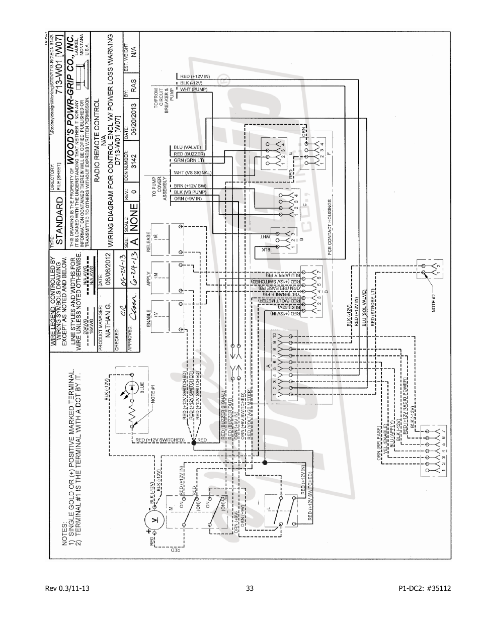 Wood’s Powr-Grip P11104DC2 User Manual | Page 35 / 37