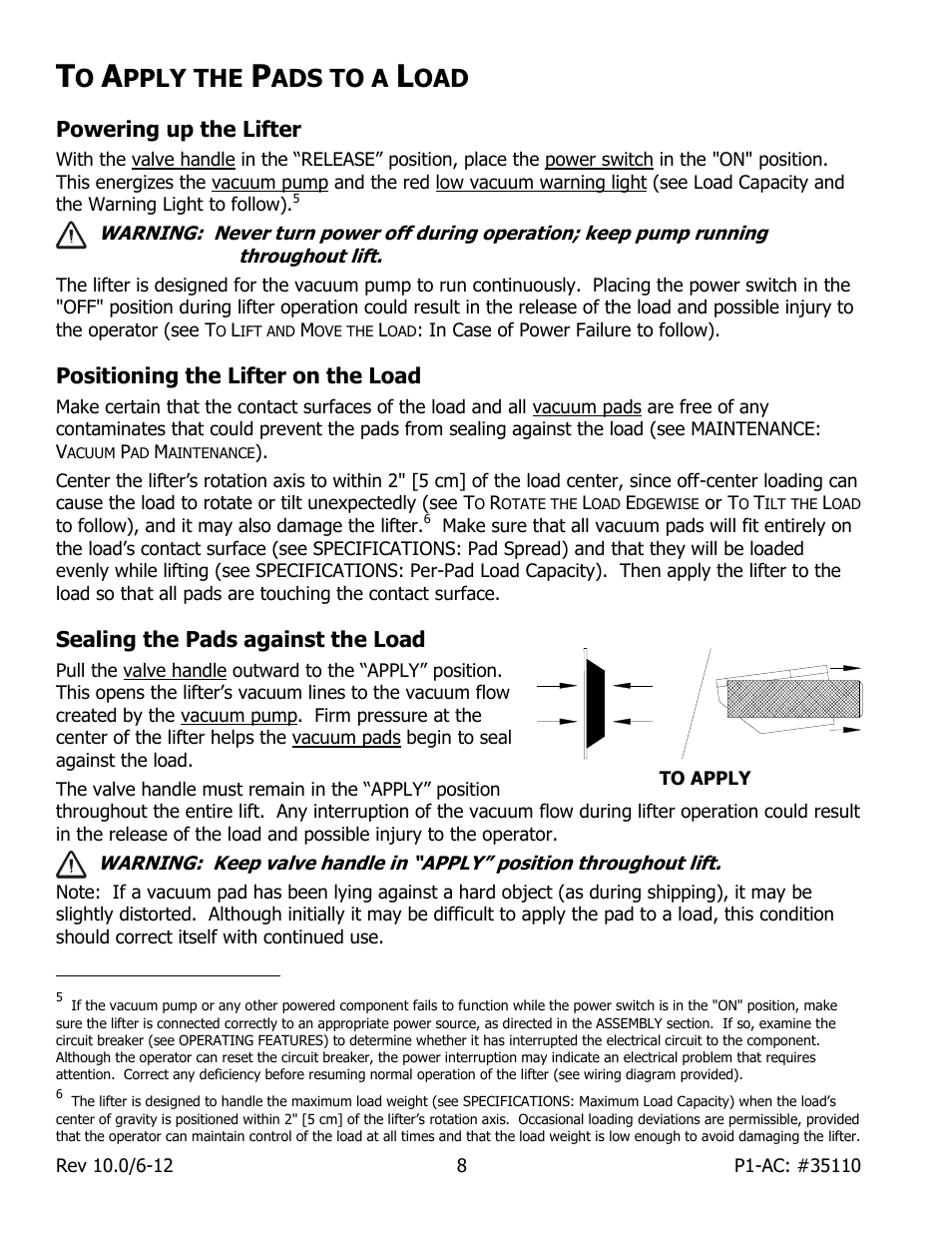 Pply the, Ads to a | Wood’s Powr-Grip P11104AC User Manual | Page 10 / 24