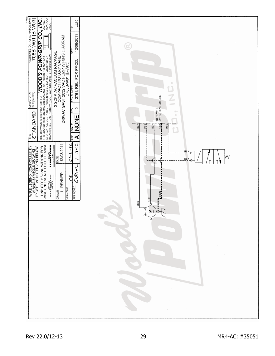 Wood’s Powr-Grip MR411LAC User Manual | Page 31 / 34