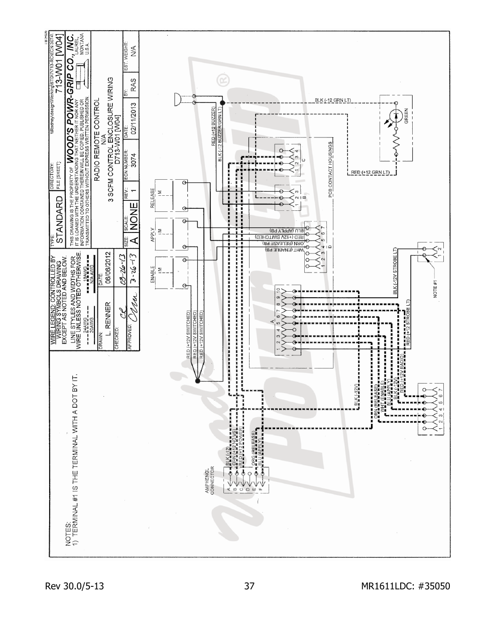 Wood’s Powr-Grip MR1611LDC User Manual | Page 39 / 42