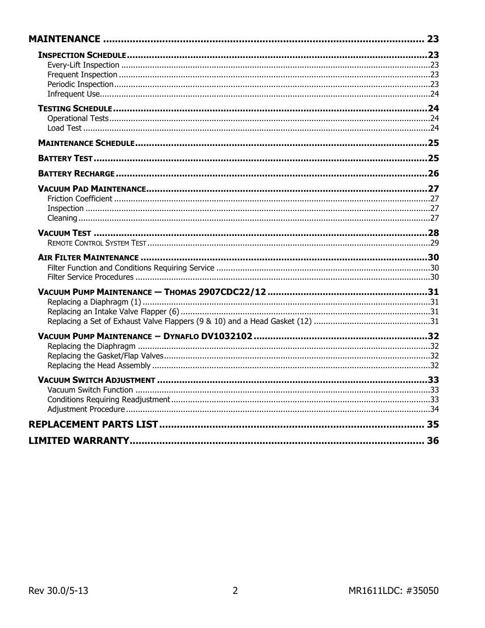 Wood’s Powr-Grip MR1611LDC User Manual | Page 4 / 42