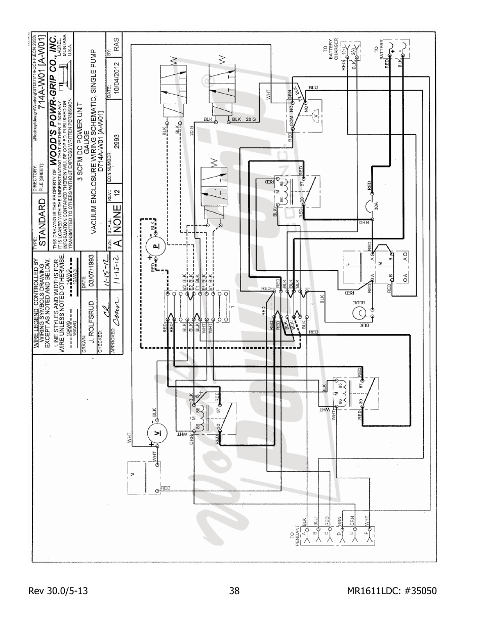 Wood’s Powr-Grip MR1611LDC User Manual | Page 40 / 42